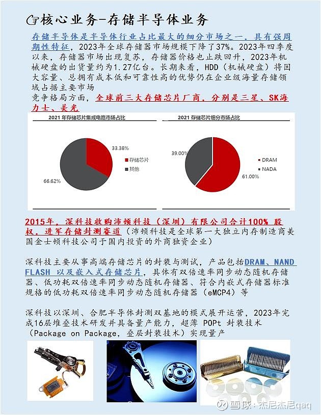 深科技：在封测环节收取加工费 价格波动相对终端产品有限