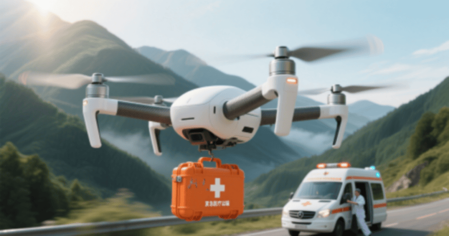 四川华西医院开通低空无人机医疗航线