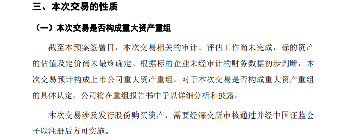 明日复牌！688165，重大资产重组