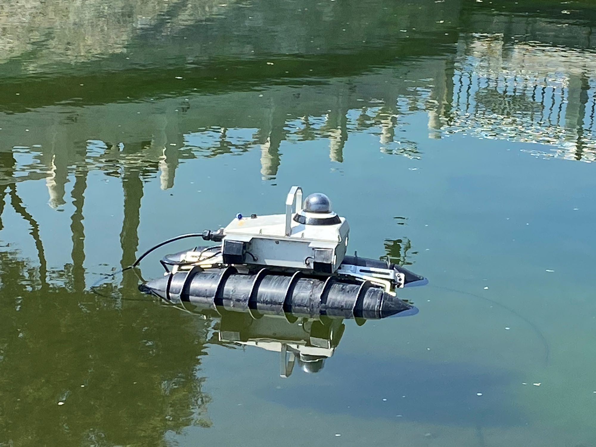 正和生态水务机器人落地南水北调大宁管理处中堤泵站