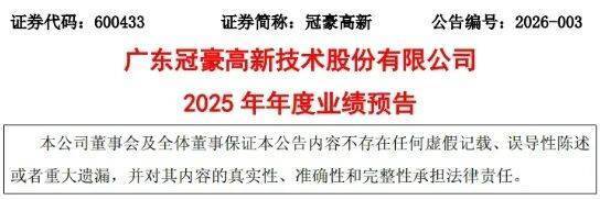 传统主业盈利触底,新业务尚未放量,冠豪高新2025年亏损超3亿