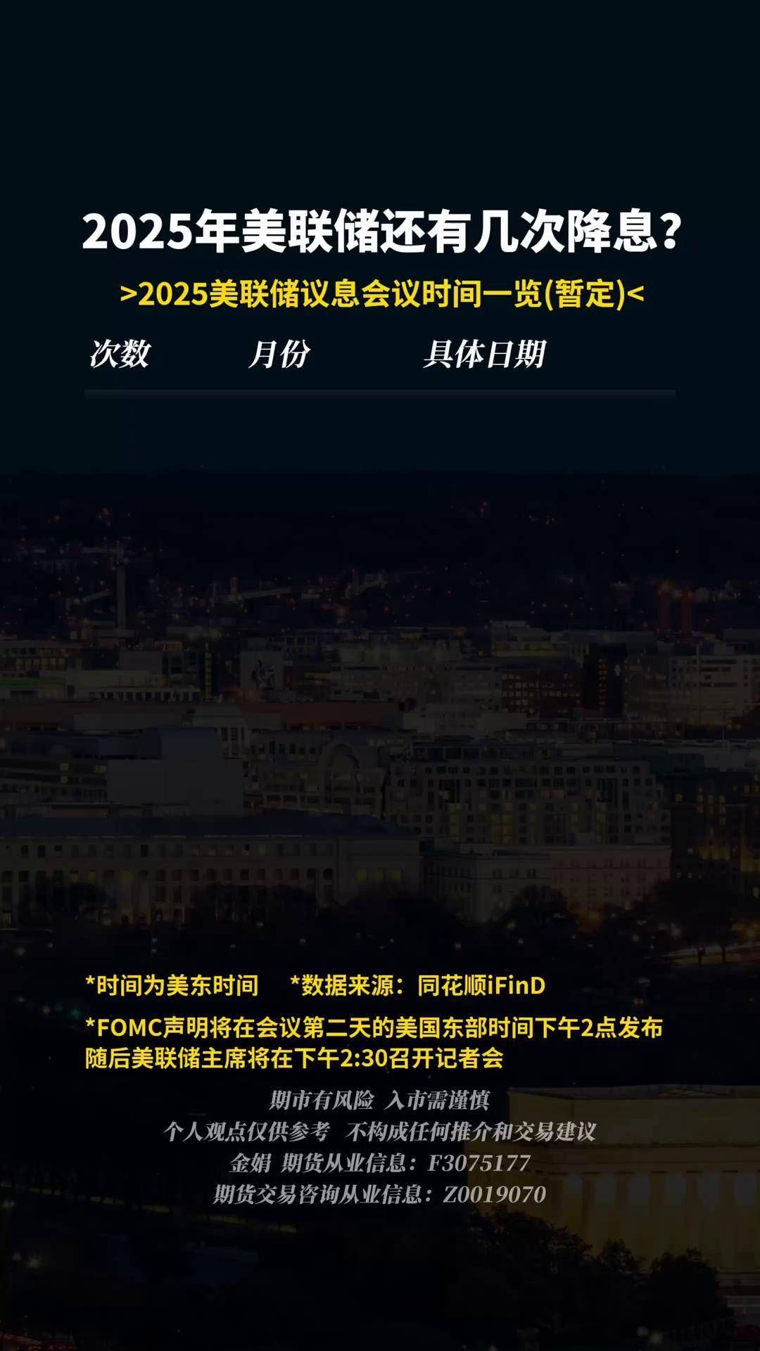 美联储维持2026年和2027年各降息一次的预测
