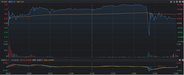 *ST正平录得11天10板